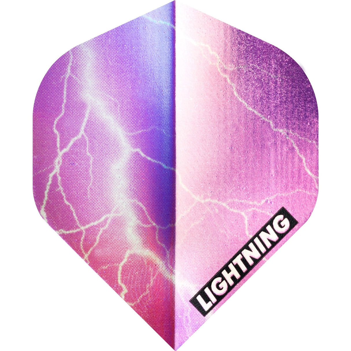 McKicks Lightning Dart Flights - Metallic - Std Purple