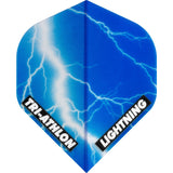 McKicks Lightning Dart Flights - Triathlon - Std - Clear Clear Blue