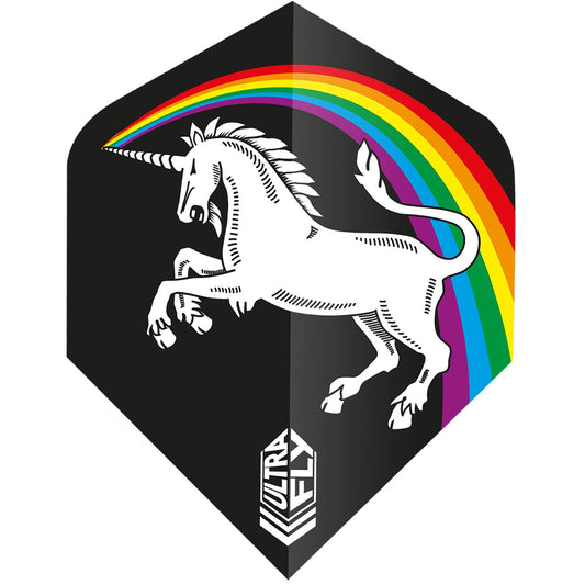 Unicorn Ultrafly Dart Flights - 100 - Plus Std - Rainbow