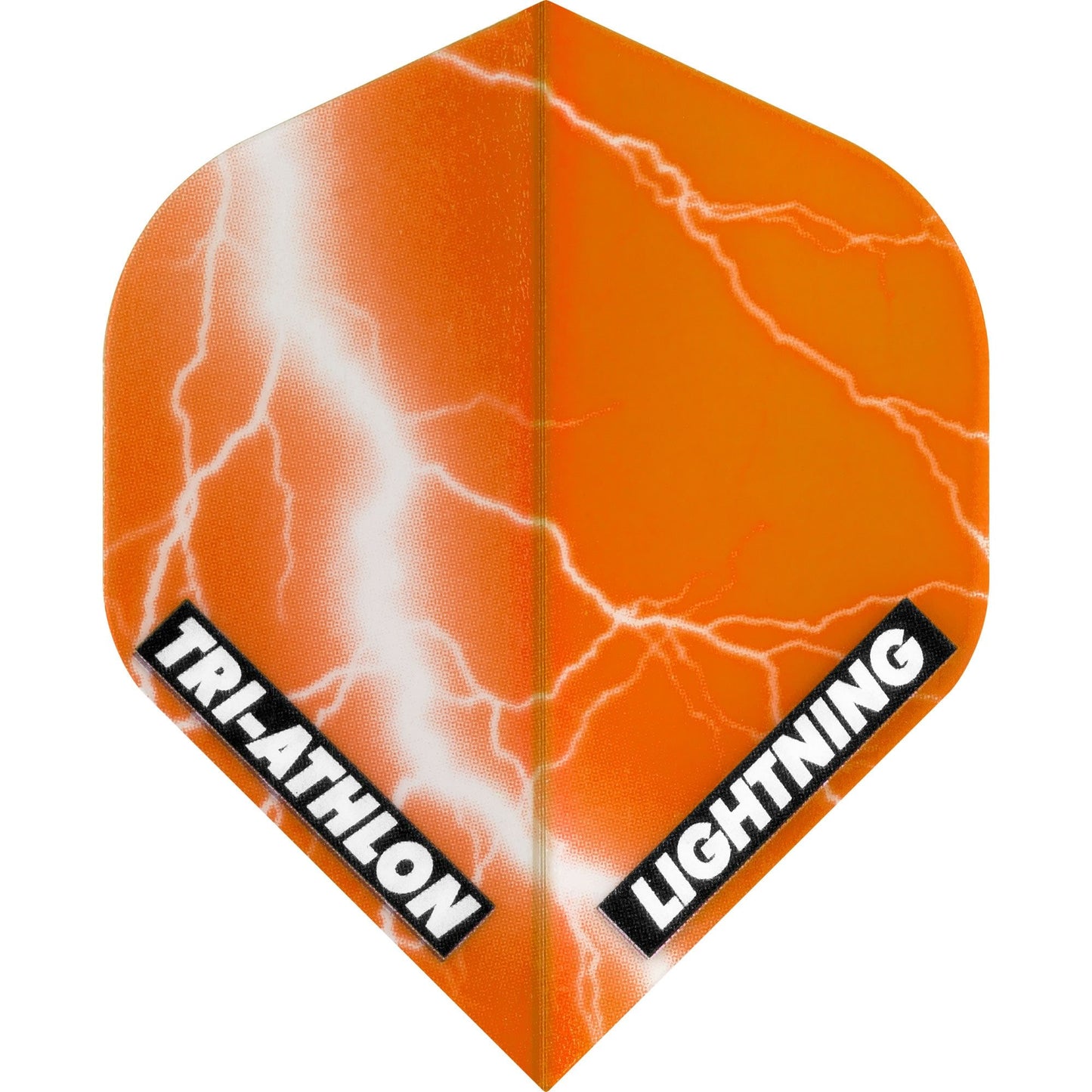 McKicks Lightning Dart Flights - Triathlon - Std - Clear Clear Orange