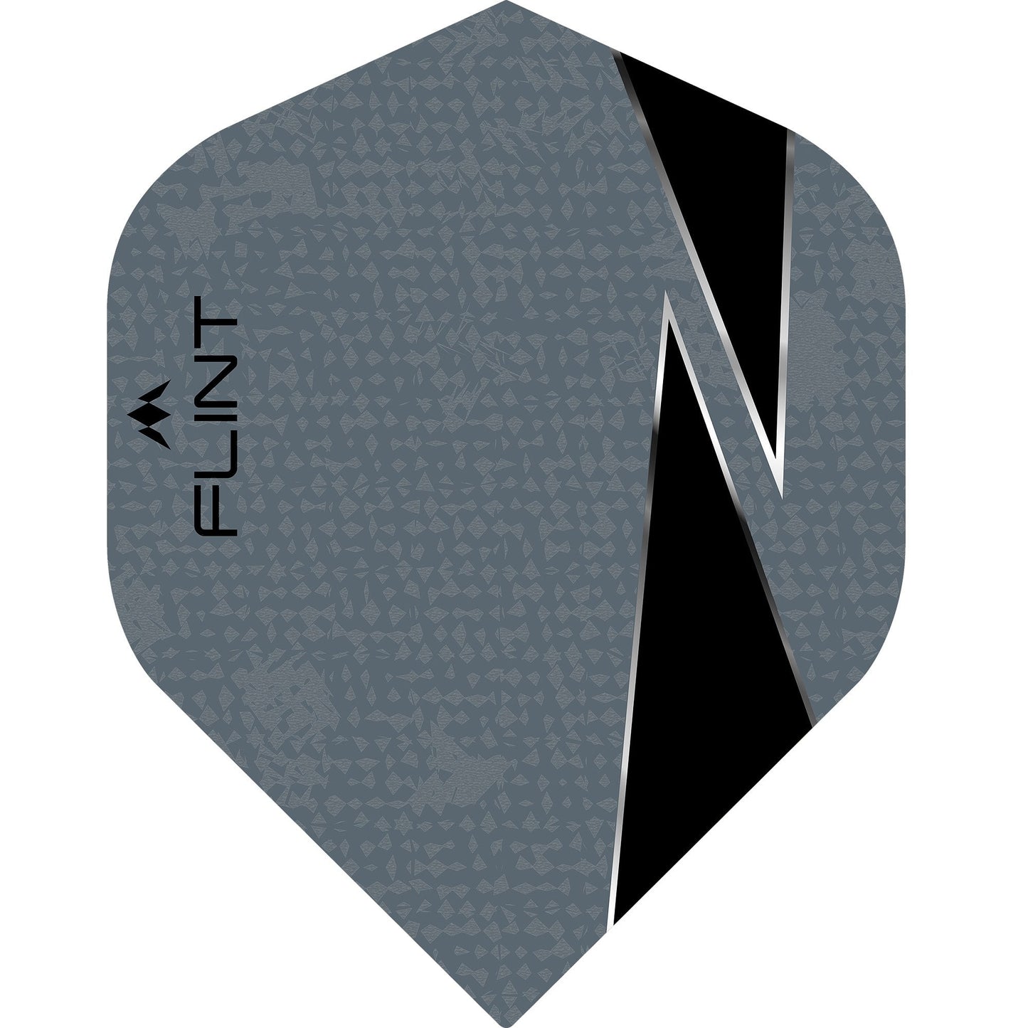 Mission Flint-X Dart Flights - 100 Micron - No2 - Std Grey