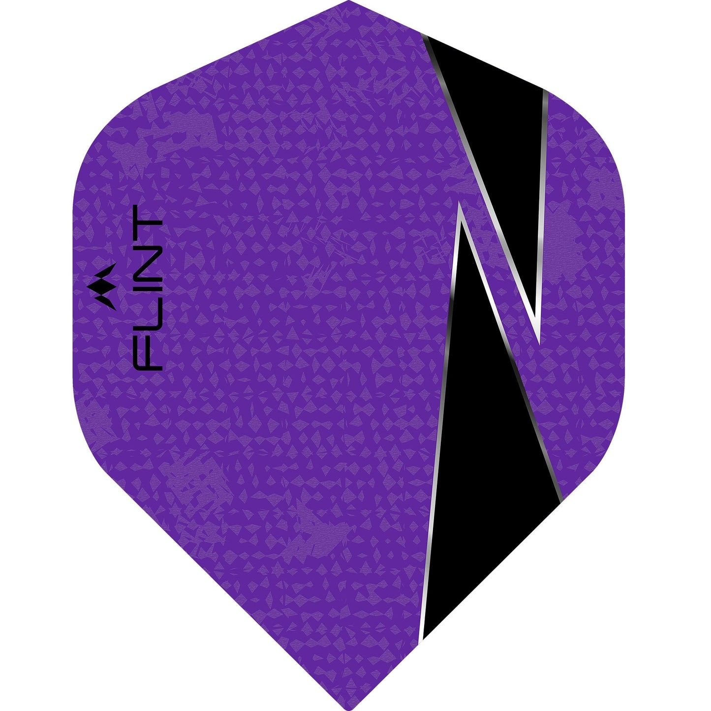 Mission Flint-X Dart Flights - 100 Micron - No2 - Std Purple