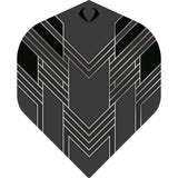 DC BlackFin Dart Flights - 100 Micron - No2 - Std Black