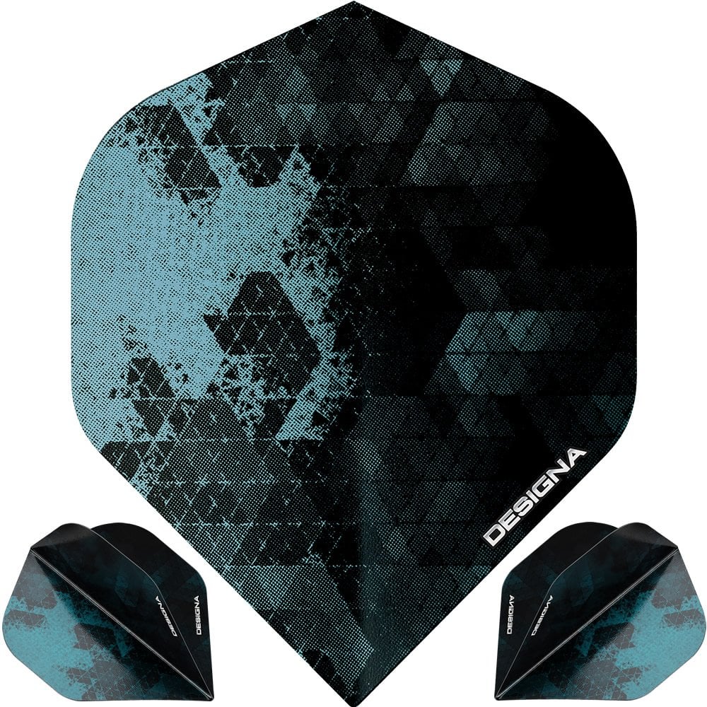 Designa Rock Dart Flights - 100 Micron - No2 - Std