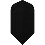 Designa Dart Flights - Fabric Rip Stop Nylon - Longlife - Slim Black