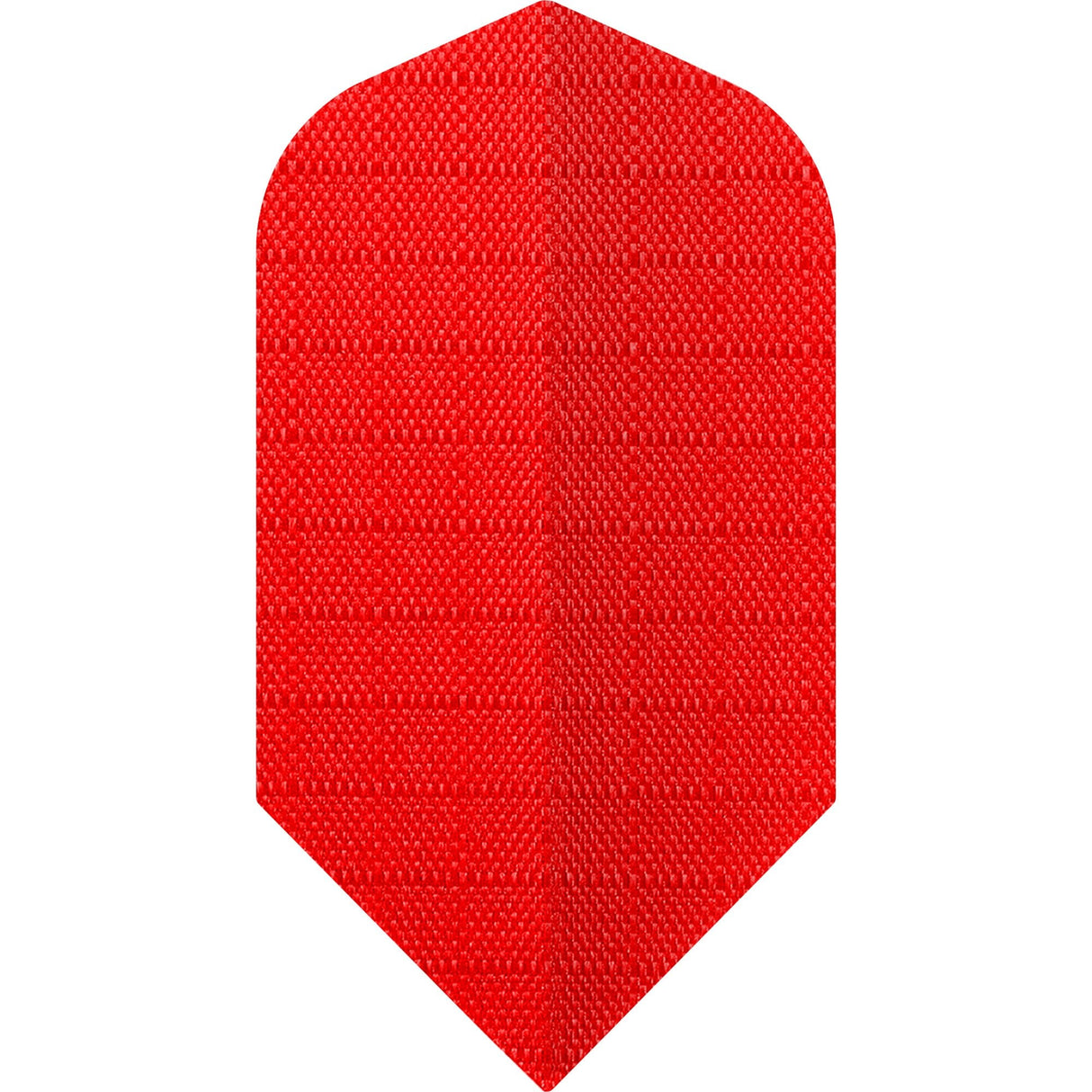 Designa Dart Flights - Fabric Rip Stop Nylon - Longlife - Slim Red