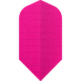 Designa Dart Flights - Fabric Rip Stop Nylon - Longlife - Slim Fluro Pink