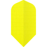 Designa Dart Flights - Fabric Rip Stop Nylon - Longlife - Slim Fluro Yellow