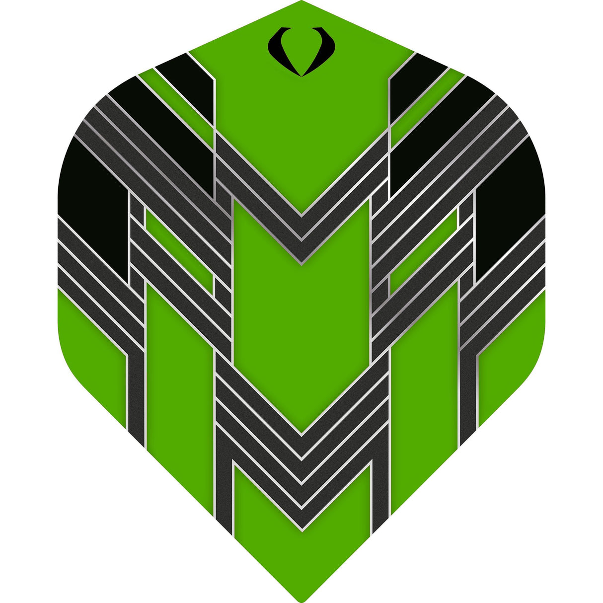 DC BlackFin Dart Flights - 100 Micron - No2 - Std Green