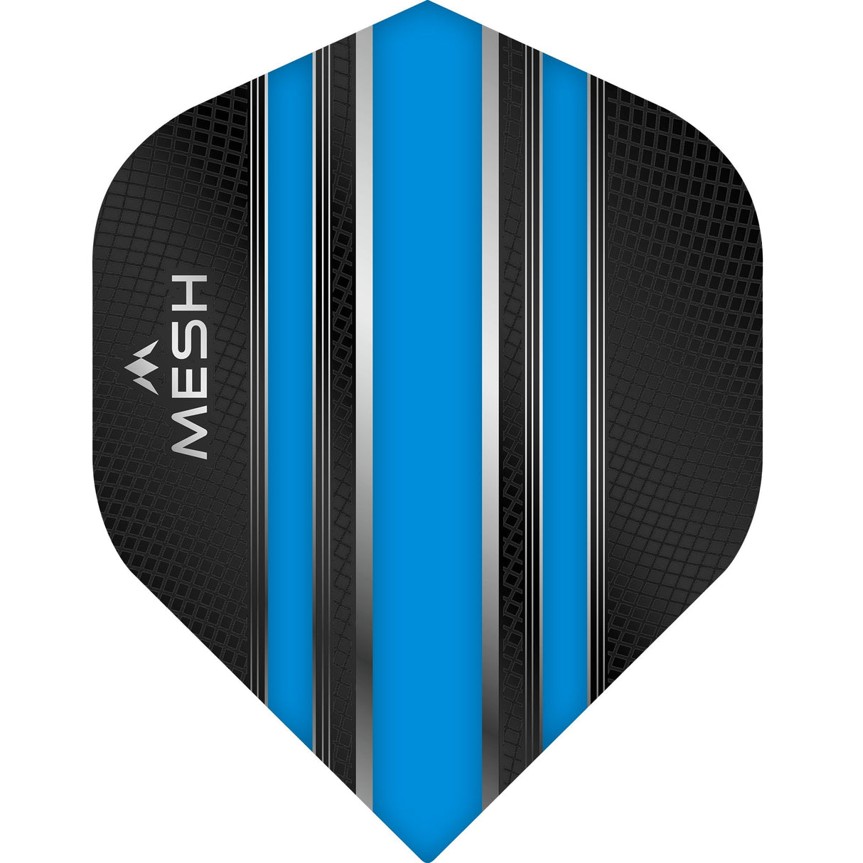 Mission Mesh Dart Flights - 100 Micron - No2 - Std Aqua Blue