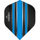 Mission Mesh Dart Flights - 100 Micron - No2 - Std Aqua Blue