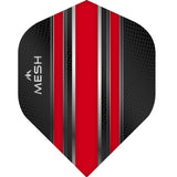 Mission Mesh Dart Flights - 100 Micron - No2 - Std Red