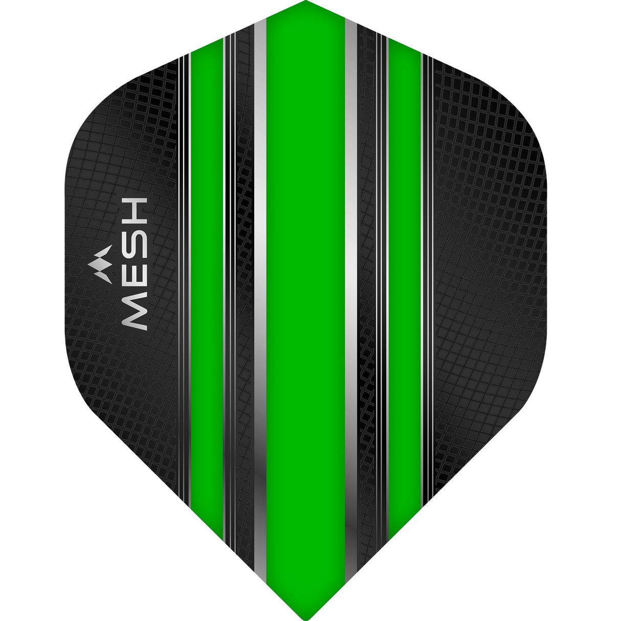 Mission Mesh Dart Flights - 100 Micron - No2 - Std Green
