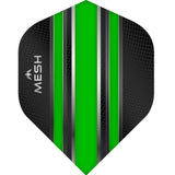 Mission Mesh Dart Flights - 100 Micron - No2 - Std Green