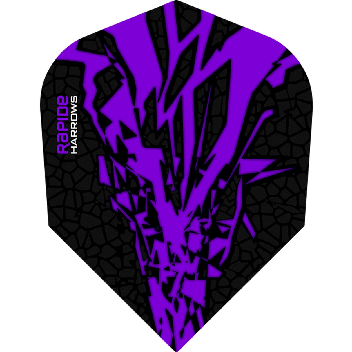 Harrows Rapide X Dart Flights - Std Shape - Rapide-X Purple