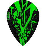 *Harrows Rapide X Dart Flights - Pear Shape - Rapide-X