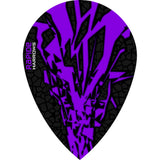*Harrows Rapide X Dart Flights - Pear Shape - Rapide-X