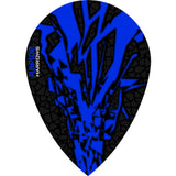 *Harrows Rapide X Dart Flights - Pear Shape - Rapide-X