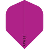 Dart Flights - Raw 75 - 75 Micron - Std - Plain - Neon Neon Pink