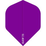 Dart Flights - Raw 75 - 75 Micron - Std - Plain Purple
