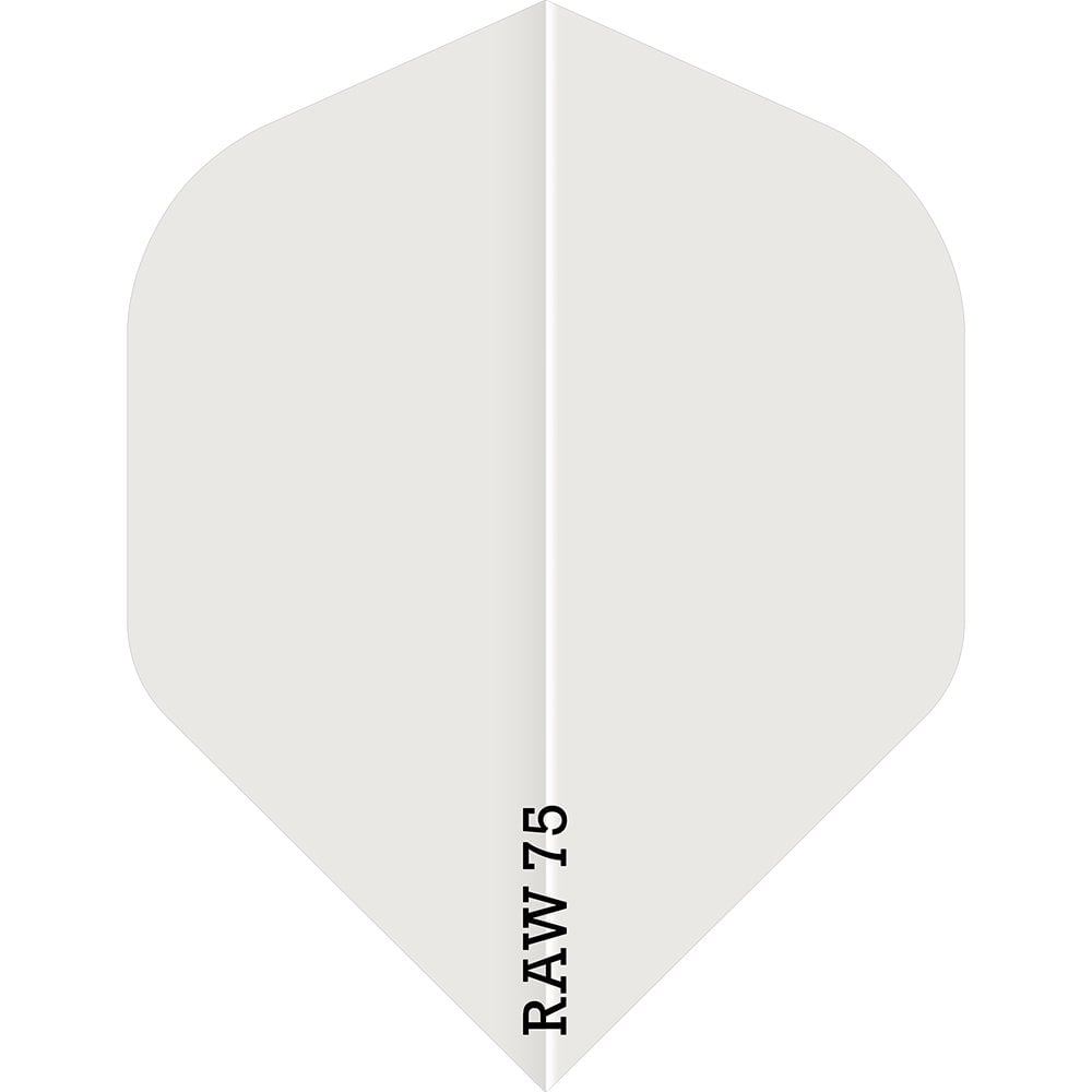 Dart Flights - Raw 75 - 75 Micron - Std - Plain White
