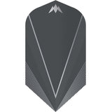Mission Shades Dart Flights - 100 Micron - Slim Grey