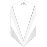 Mission Shades Dart Flights - 100 Micron - Slim White