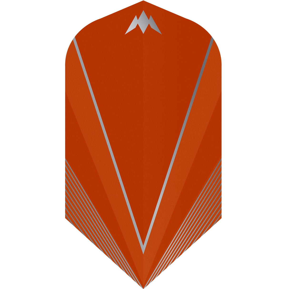 Mission Shades Dart Flights - 100 Micron - Slim Orange