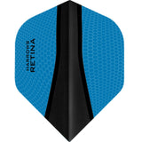 Harrows Retina-X Dart Flights - No2 - Std Aqua Blue