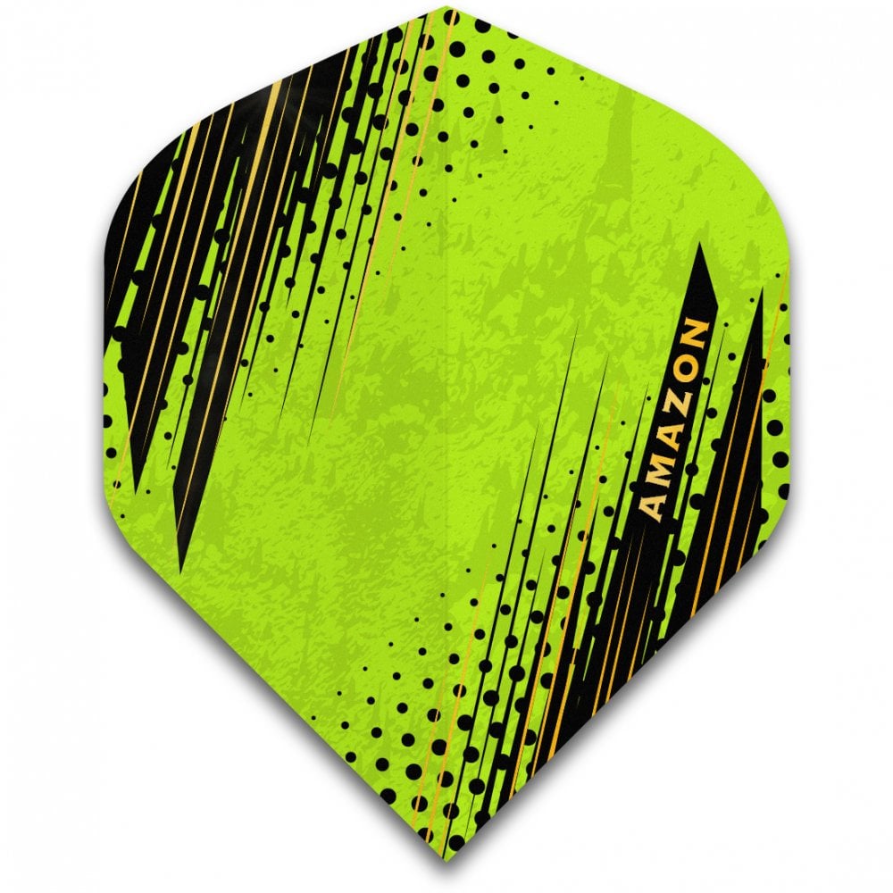 Amazon Oro Dart Flights - No2 - Std - Black Green