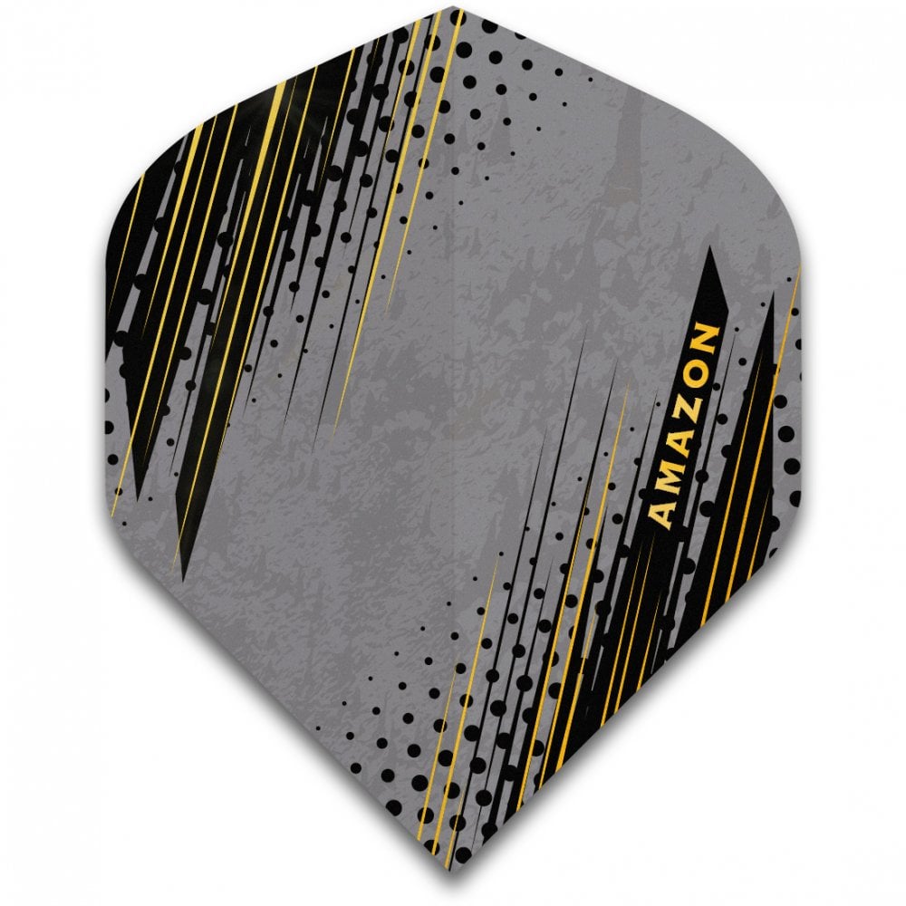 Amazon Oro Dart Flights - No2 - Std - Black Grey