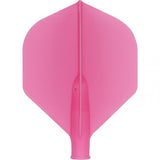 Cuesoul - Tero Flight System - Dart Flights - AK4 - Standard - Solid Pink