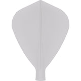 Cuesoul - Tero Flight System - Dart Flights - AK4 - Kite - Solid White