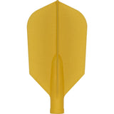 Cuesoul - Tero Flight System - Dart Flights - AK4 - Slim - Solid Yellow