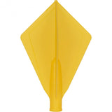 Cuesoul - Tero Flight System - Dart Flights - AK4 - Diamond - Solid Yellow