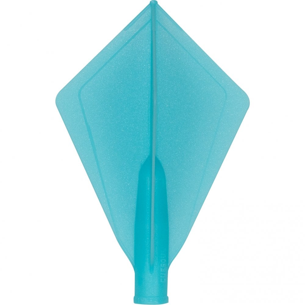 Cuesoul - Tero Flight System - Dart Flights - AK4 - Diamond - Solid Blue