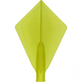 Cuesoul - Tero Flight System - Dart Flights - AK4 - Diamond - Solid Green