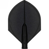 Cuesoul - Tero Flight System - Dart Flights - AK4 - Shield - Solid Black