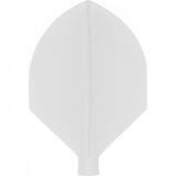 Cuesoul - Tero Flight System - Dart Flights - AK4 - Shield - Solid White