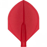 Cuesoul - Tero Flight System - Dart Flights - AK4 - Shield - Solid Red