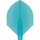 Cuesoul - Tero Flight System - Dart Flights - AK4 - Shield - Solid Blue
