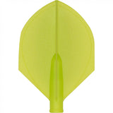 Cuesoul - Tero Flight System - Dart Flights - AK4 - Shield - Solid Green