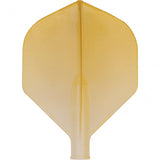 Cuesoul - Tero Flight System - Dart Flights - AK4 - Standard - Gradient Yellow