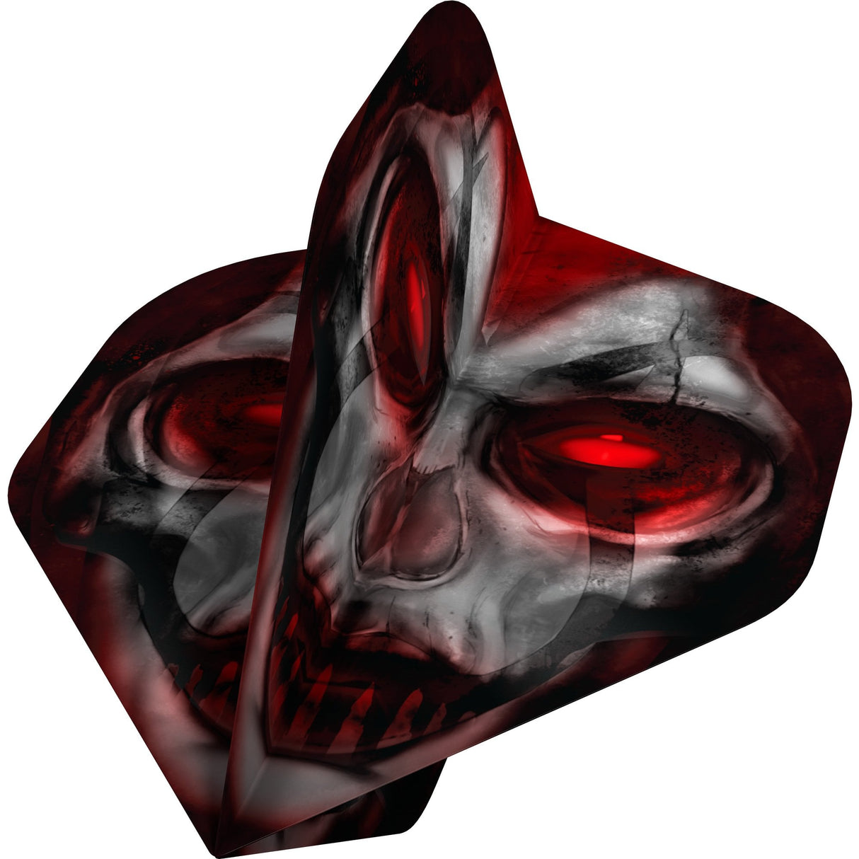 Designa Horror Show Dart Flights - No2 - Std - Jester Queen
