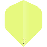 Ruthless R4X - Solid - Dart Flights - 100 Micron - No2 - Std Fluro Yellow