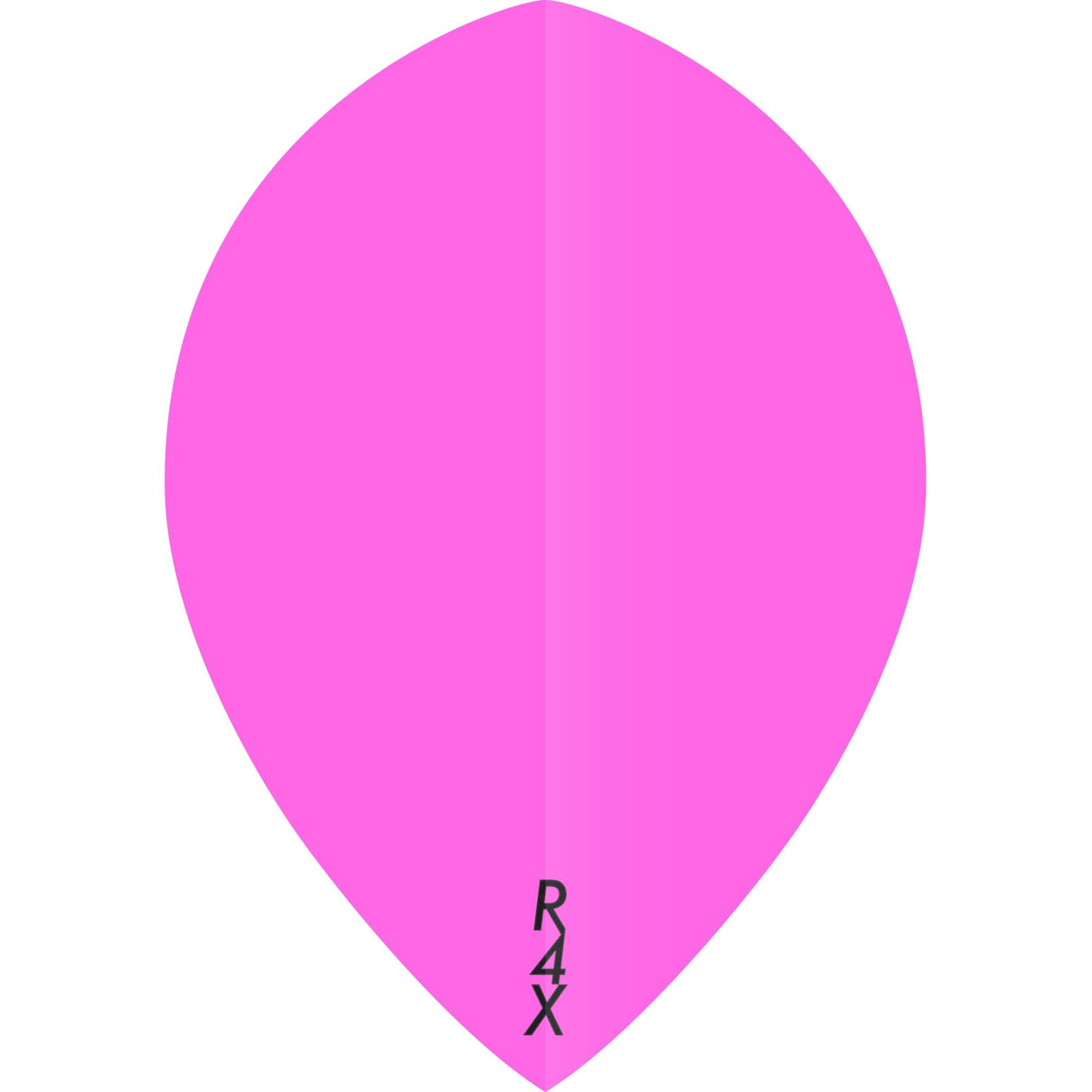 Ruthless R4X - Solid - Dart Flights - 100 Micron -  Pear Fluro Pink
