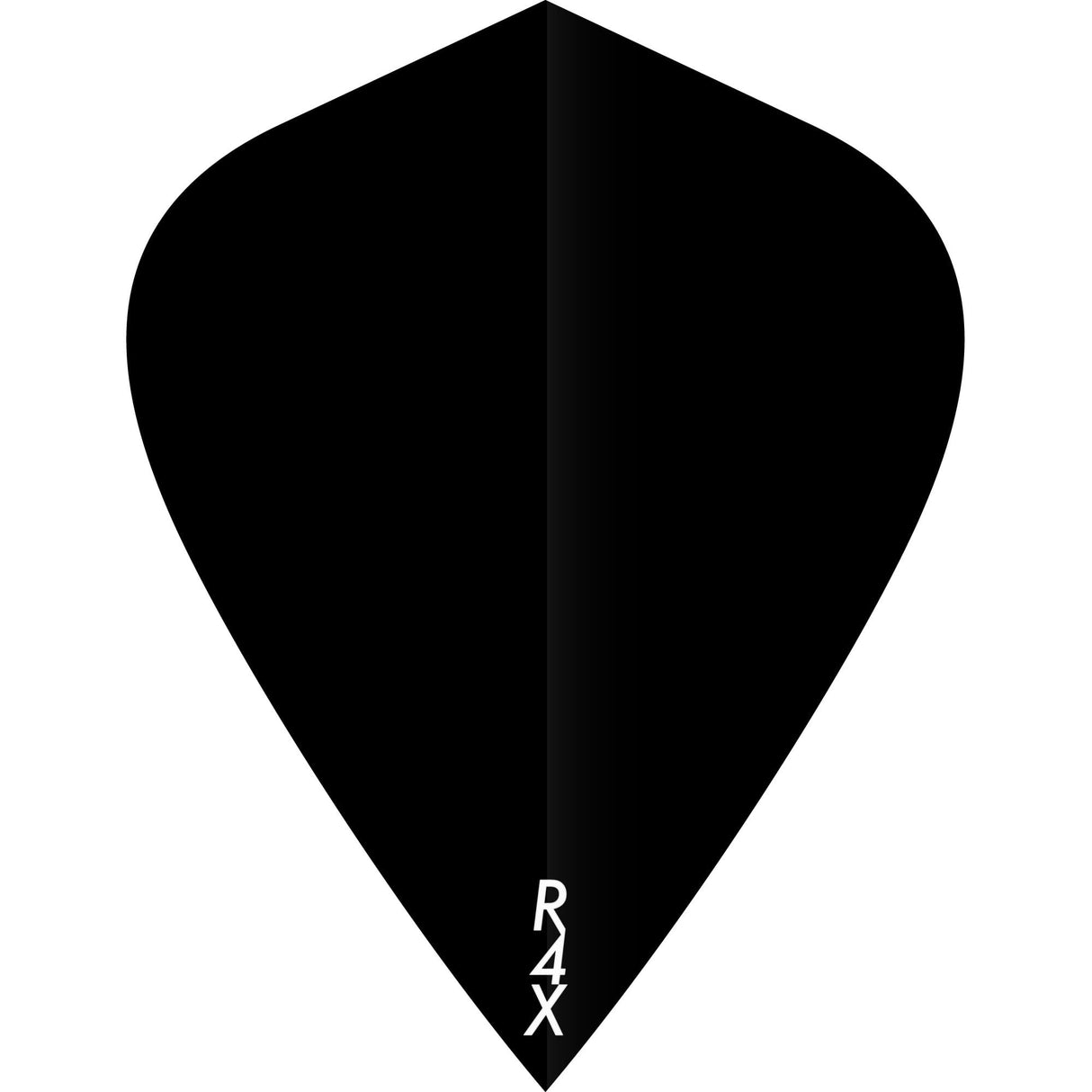 Ruthless R4X - Solid - Dart Flights - 100 Micron - Kite Black