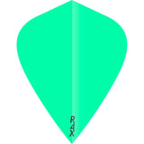 Ruthless R4X - Solid - Dart Flights - 100 Micron - Kite Fluro Green