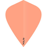Ruthless R4X - Solid - Dart Flights - 100 Micron - Kite Fluro Orange