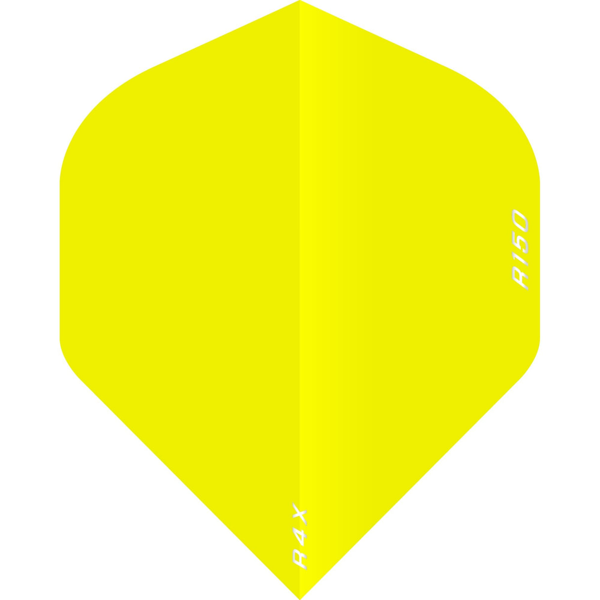 Ruthless R4X - R150 - Solid - Dart Flights - 150 Micron - No2 - Std Yellow